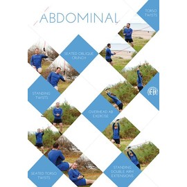 FH Exercise Bands with Handles, Strength Training Resistance Loop Bands Light/Medium/Heavy Elastic Stretch Tubes Cords For Fitness Workout Home Gym (Resistance Band Poster 4 Pack)