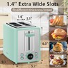 SEEDEEM Toaster 2 Slice, Bread Toaster with LCD Display, 7