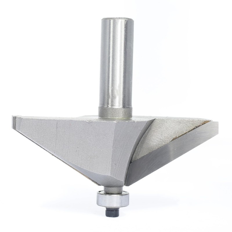 Akylin 60 Degree Extra Large Chamfer Router Bit,1/2" Shank,1-5/16" Cutting