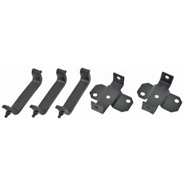 COLD CASE RADIATORS RPE58 Radiator Mount Kit - 2 Bolt-On Lower Brackets - Insulators - Steel - Pontiac GTO 1964-1967 - Kit