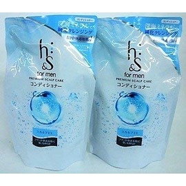 Set of H & S For Men Conditioner sukarupu EX Refill G X 1pcs
