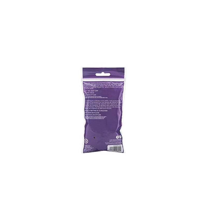 Goody Ouchless Glitter Latex Elastics 500CT
