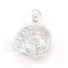 SHELL Charm Pendant Nautilus SEASHELL STERLING SILVER 925 .925