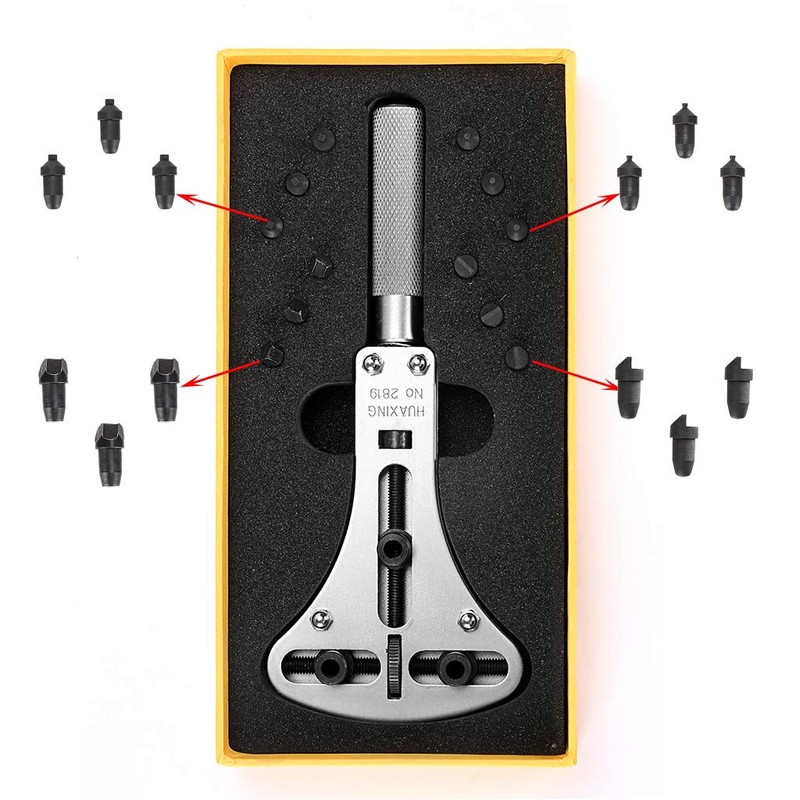 Sumnacon® Professional Watch Case Opener Tool JAXA Type XL Watch