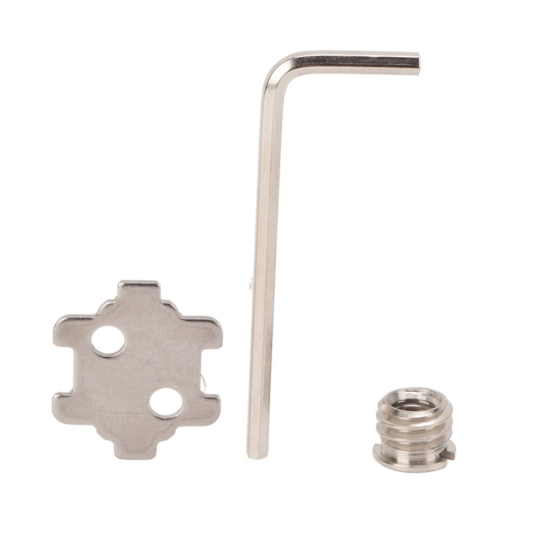 Aluminum Alloy Tripod Leveling Base with Bubble Level for Nikon