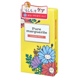 オカモト ピュアマーガレット ケアリングゼリー/コンドーム 12個入 おもいやりゼリー