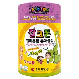 잘크톤 멀티튼튼 츄어블정 딸기맛, 90정, 1개 Jalkton Multi-Strong Chewable Tablets Strawberry Flavor, 90 Tablets, 1 Unit