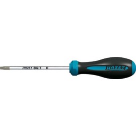 HAZET 802-T40H Tamper-Resistant Torx Profile T 40 H HEXAnamic Screwdriver - Multi-Colour