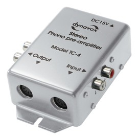 Dynavox TC-4 Phono Preamplifier Silver