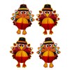 Fun Express 20" Large Turkey Honeycomb Hanging Decorations - 4