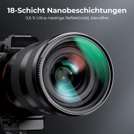 K&F Concept K-Series 40.5 mm MCUV Pro UV Filter Slim MC UV Protection Filter Ultraviolet Filter