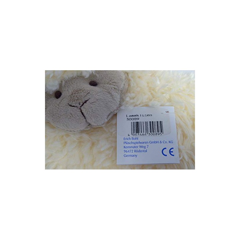 Lamm-Kissen cremefarben 35 cm