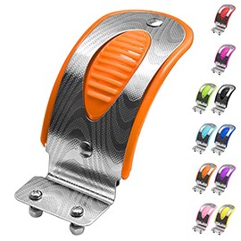 OTFAITP Rear Brake Pads of Scooter Replacement for Micro Maxi Deluxe Foldable LED/Maxi Deluxe Pro/Maxi Deluxe Eco Series 3-Wheel Scooter (Orange)
