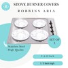 Electric Stove Burner Covers – Protect Stovetop, Add Style, Durable