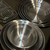 Ciathelife Stainless Steel Tableware Plates, Bowls, Cutlery, Dinnerware Set, Bowls