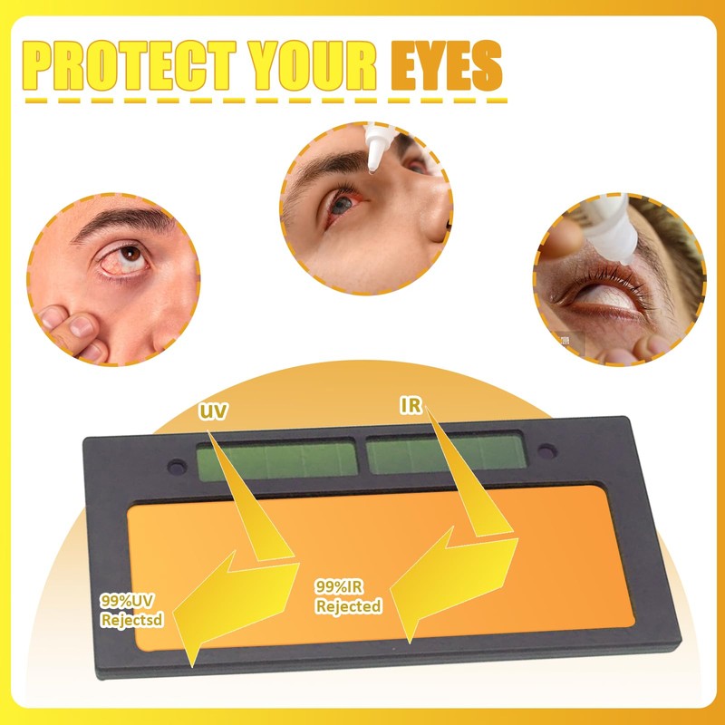 Auto Darkening Welding Lens, Shade 10 True Color Welding Lens