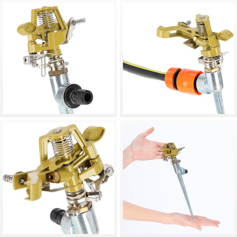 KADAX Impulse Sprinkler Plastic ABS Irrigation Sprinkler Pulse Sprinkler with