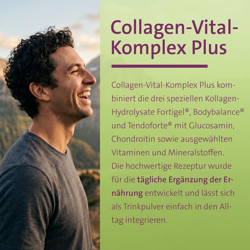 Sanct Bernhard Collagen Vital Complex Plus | Collagen Hydrolysate, Glucosamine,