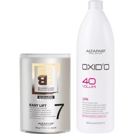Alfaparf Decolorante 7 Tonos High Lift 400g + Peróxido 1 L