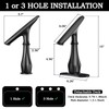 Touchless Bathroom Faucet, Matte Black Smart Motion Sensor Bathroom Sink
