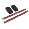 2PCS Drywall Stilt Protective Comfortable Adjustable Stilt Leg Straps Padded