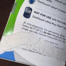 One Touch, ultra 100ct One Touch  ULTRA TEST STRIPS3-4-5-6-