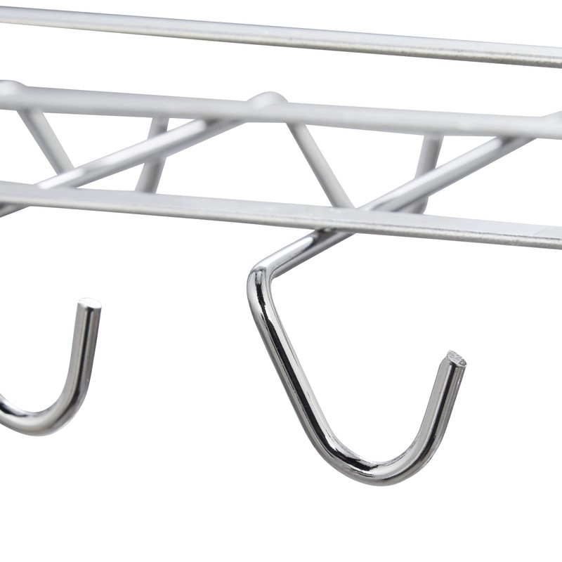 Relaxdays Cup Holder Cabinet Insert for 10 Cups, Metal Cup
