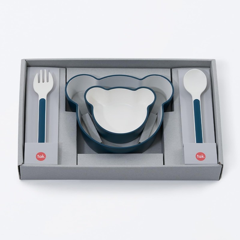 tak KIDS DISH gift box bear mine kids dish gift