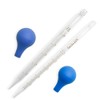 FSSTUD 2 Pcs 5ml 10ml Glass Graduated Dropper Lab Liquid