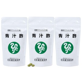 Ginza Marukan Blue Juice Vinegar (4.2 oz (120 g)), Approximately 480 Tablets, Set of 3 Bags, Green Juice, Dietary Fiber, Supplement, Dietary Supplement, Barley Grass Leaf, Black Vinegar Extract