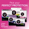 Kotex U By Kotex Security Ultra Thin Pads, Heavy Flow,