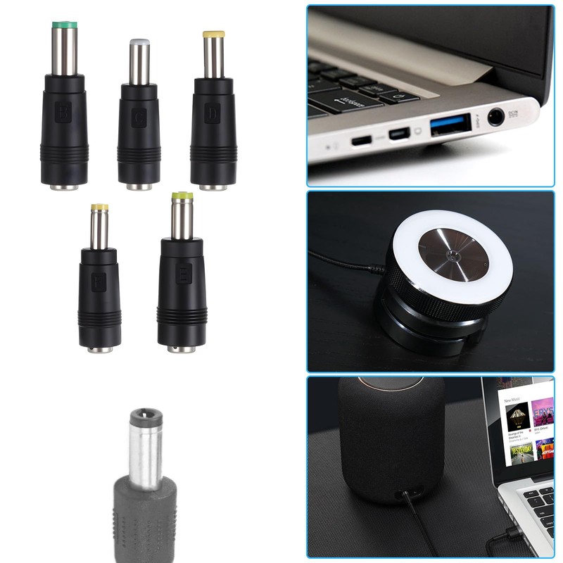 DC Adapter Plug, 11 Pcs Universal 5.5 mm x 2.1