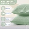Vonty 2 Pack Queen Pillow Cases - 20x30 Inch, 1800