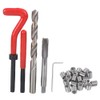25pcs M10 Thread Repair Kit Thread Tap Drill Bit Damaged