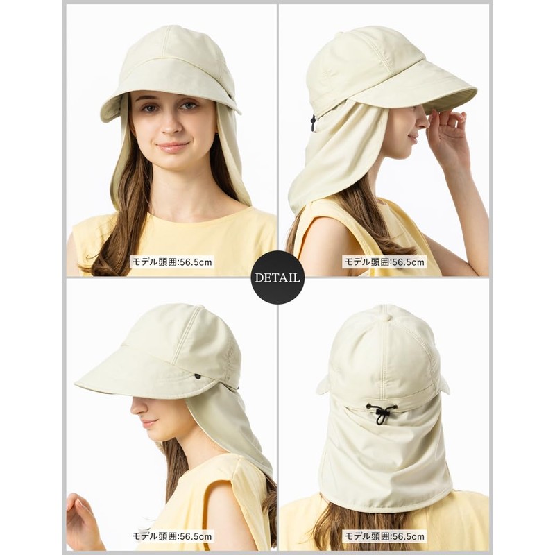 Loo&c Women's Hat, Large Size, Wide Brim, Alicia Casket, Cool