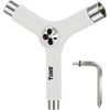 Tuxs Multifunctional Skateboard Tool Lightweight Portable with Allen Key and
