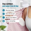100 PCS Armpit Sweat Pads for Women & Men, Underarm