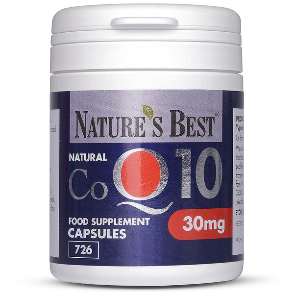 Natures Best CoQ10 30mg, Natural Source, 180 CAPSULES