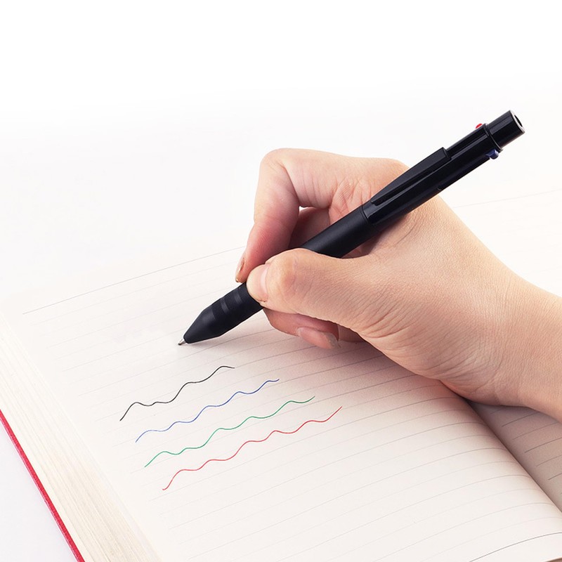HeTaoCat Multi Color Pen 4 In 1 Multi function Pen