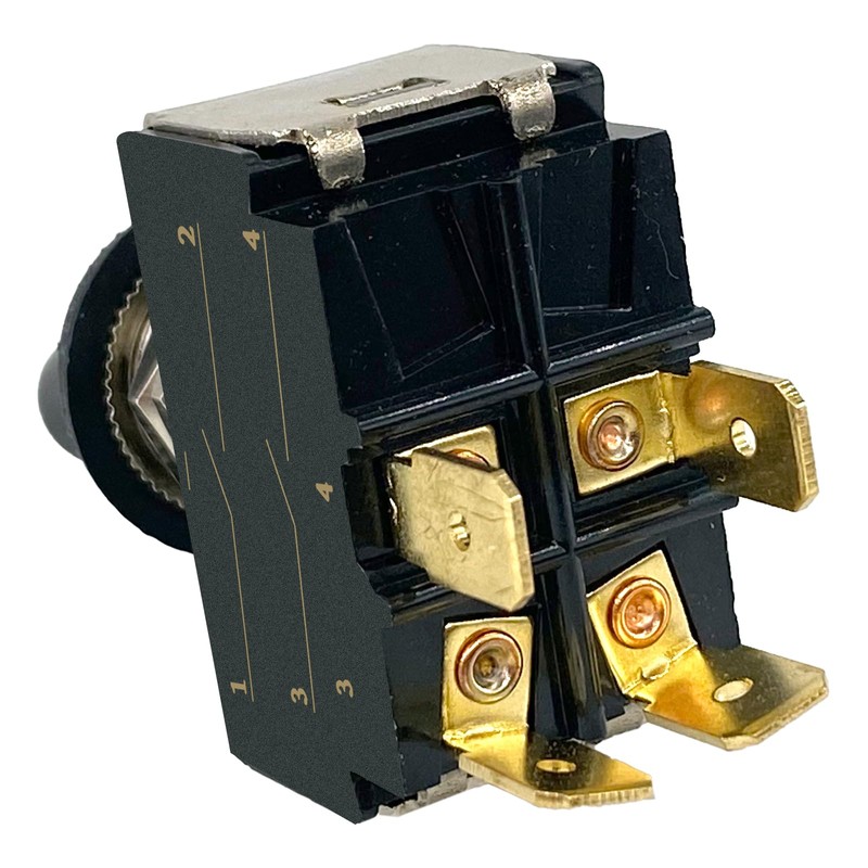 HY29E Toggle Switch (1-Pack) 20A 125V 15A 277V 2HP 4-Pin