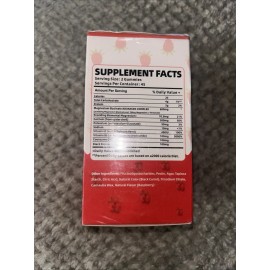 Magnesium Glycinate Gummies 450mg - 90 Vegan Gummies Sugar Free Magnesium