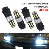 Unbranded 4PC 3157 LED White Daytime Running Light Bulb DRL