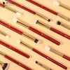 Red Eye Makeup Brush Set