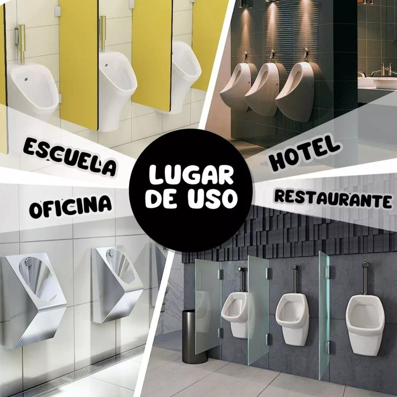 Universo en Linea Tapete Para Baño Mingitorio Anti-salpicaduras Con Aroma