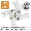 DiCUNO 5 in 1 E26 Light Socket Splitter Adapter, Standard