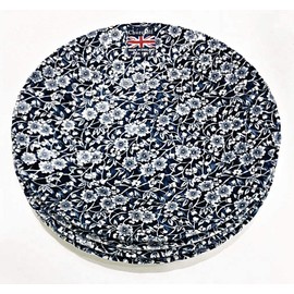 Royal Wessex by Churchill Victorian Calico Floral Dinner Plates - Set of 4 | Made in England