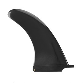 MUXSAM 1 x Surfboard Fin Black Nylon Plastic for All Longboards or SUPs 7.5 inch