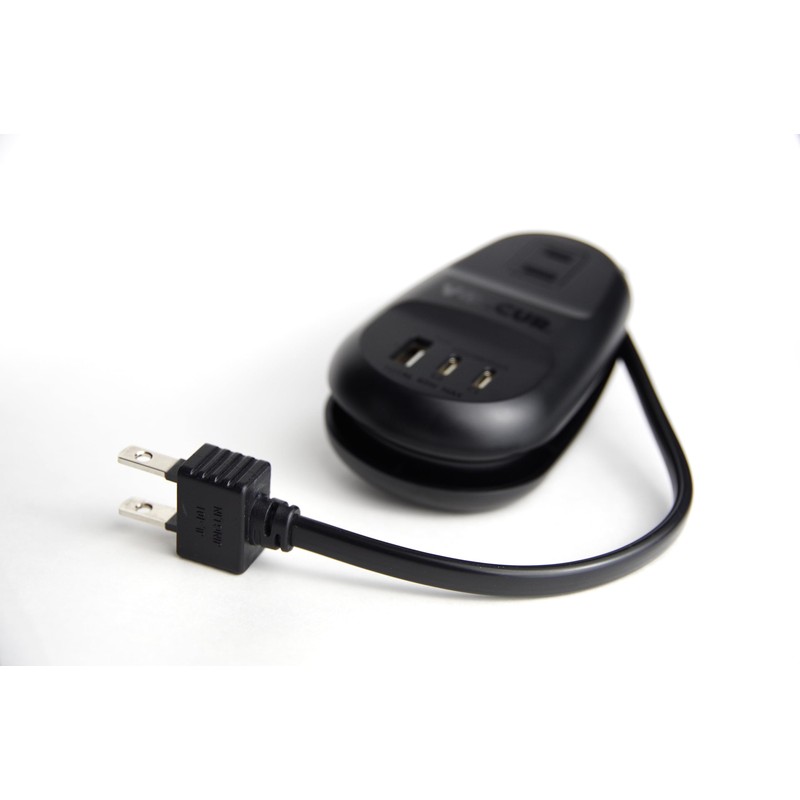 VOLCUR PSE Certified Power Strip Rapid Charger, 65 W, Compact,
