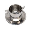 Stainless Steel Coffee Cup Set Double Walled Rustproof Modern Latte