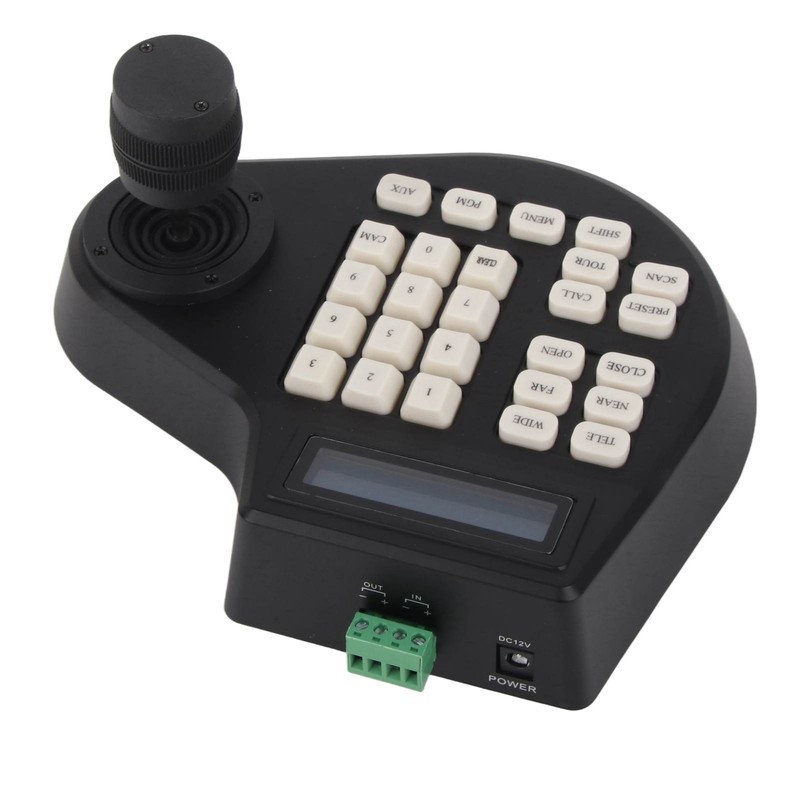 3D PTZ Camera Keyboard RS485 PTZ Joystick Controller LCD Display